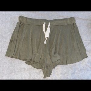 Free People Short, Flowy, Drawstring Shorts Size Large